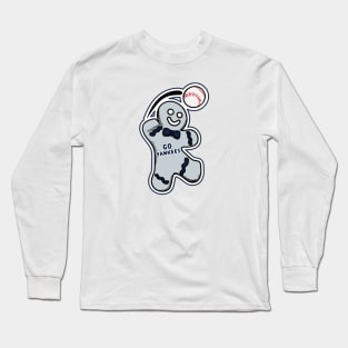 New York Yankees Gingerbread Man Long Sleeve T-Shirt